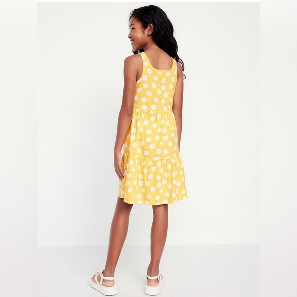 Old Navy Girls Yellow Daisy Tiered Dress 🌼💛👧
Size: XS (5)